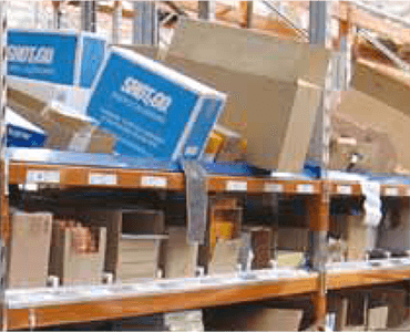 Carton-Live Storage for Warehouse