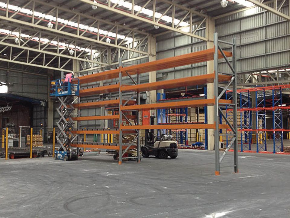 Extra Wide Racking Bays