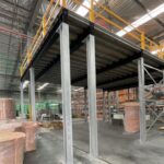 Underside of a mezzanine level.