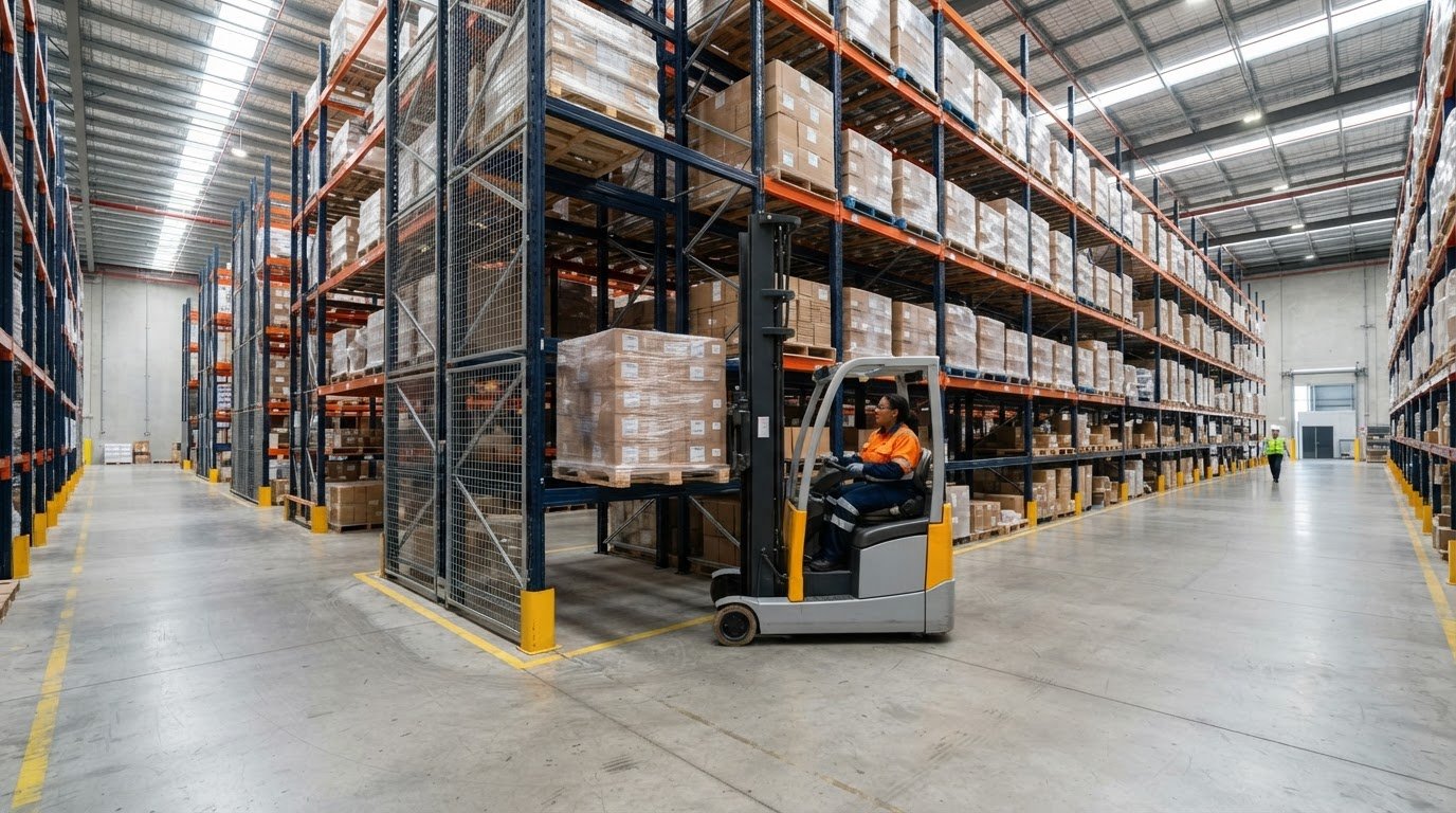 Forklift Compatible Racking: How Truck, Load and Layout Fit Together
